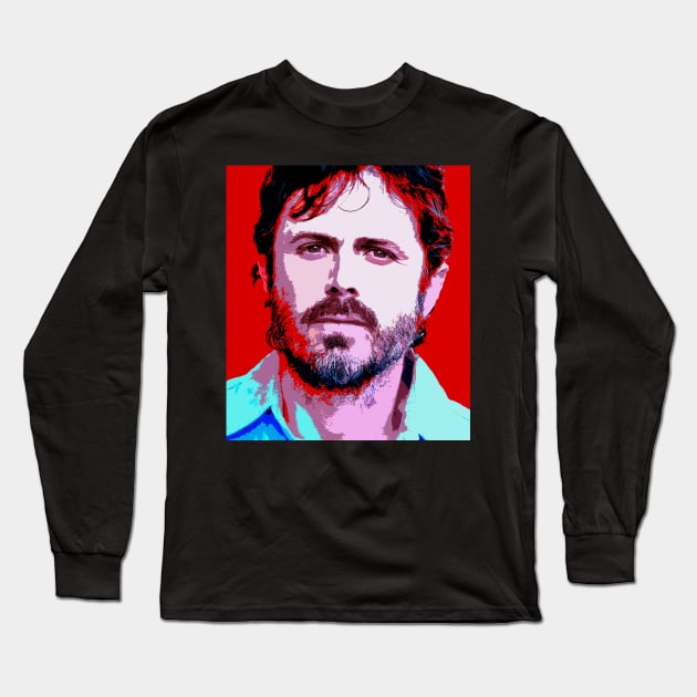 casey affleck Long Sleeve T-Shirt by oryan80